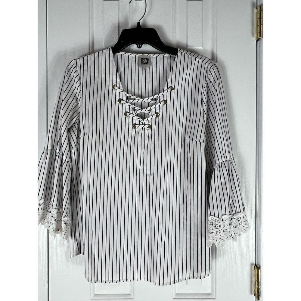 Anne Klein Womens Blouse Size Small